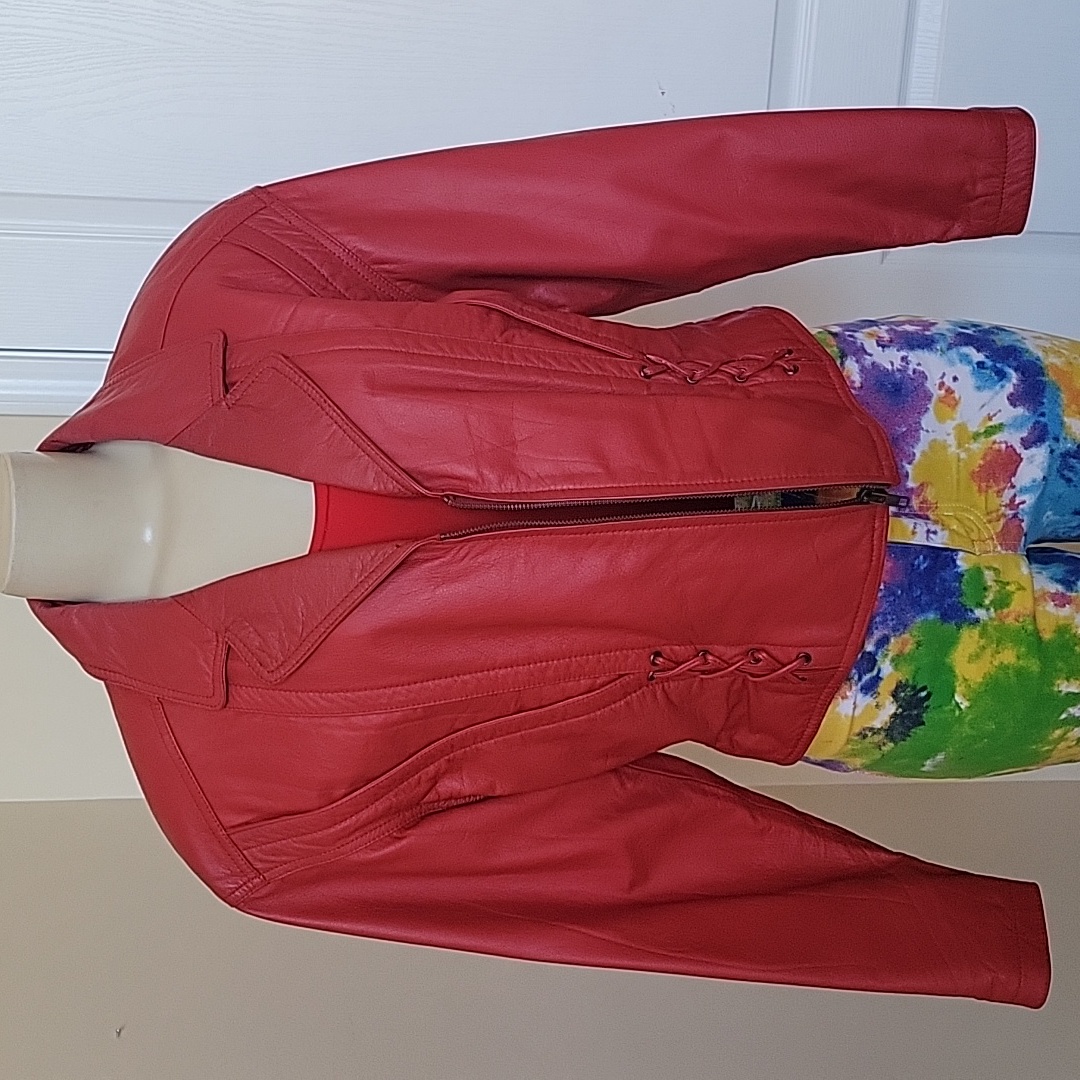 Vintage Genuine Leather Jacket